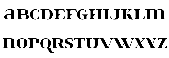 Konstata-Stencil Font LOWERCASE