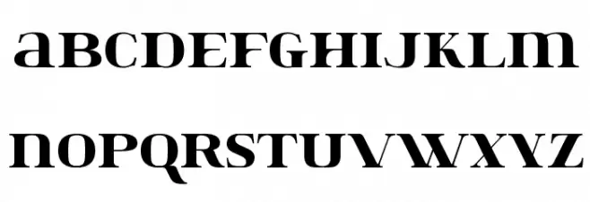 Konstata-Stencil Polices MINUSCULES