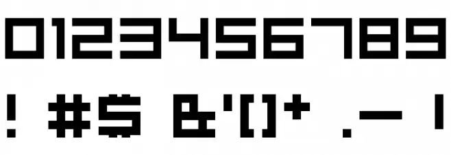 Konstructiv Font OTHER CHARS