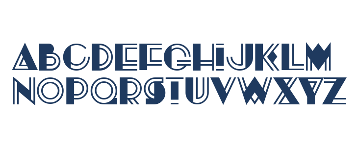 Konstrukto-Deco Lowercase