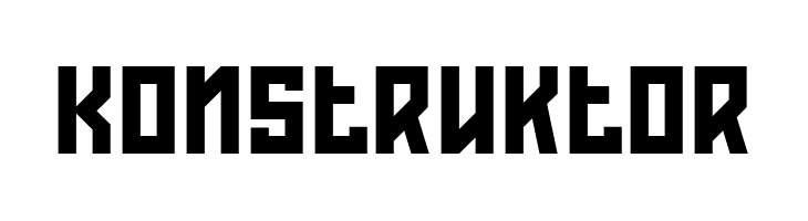 Konstruktor  Free Fonts Download