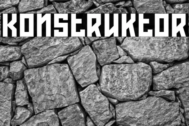 Konstruktor Font examples