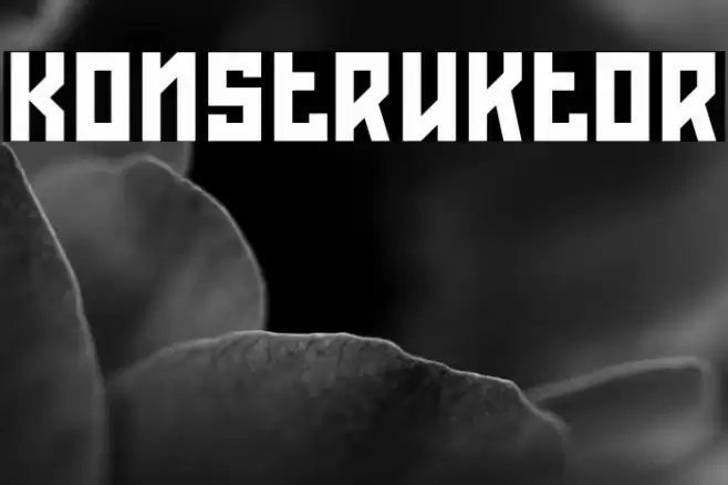 Konstruktor Font examples