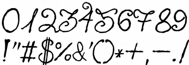 Konstytucja Polska cleaned Font OTHER CHARS