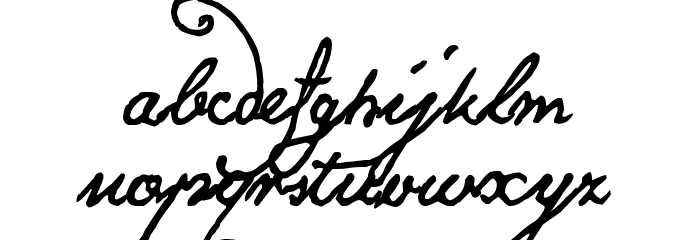 Konstytucja Polska cleaned Font Litere mici