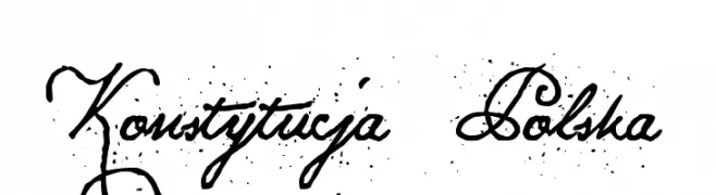 Konstytucja Polska  免费字体下载