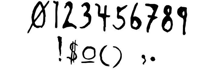 Kontakt Zagreb Font Alte caractere