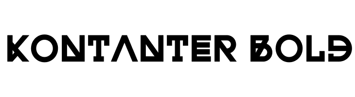 Kontanter Bold  Free Fonts Download