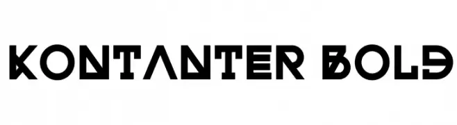 Kontanter Bold  font caratteri gratis