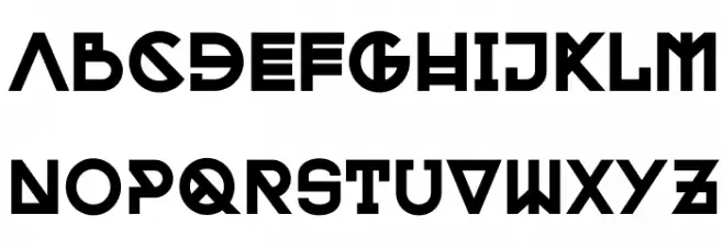 Kontanter Bold Caratteri MINUSCOLO