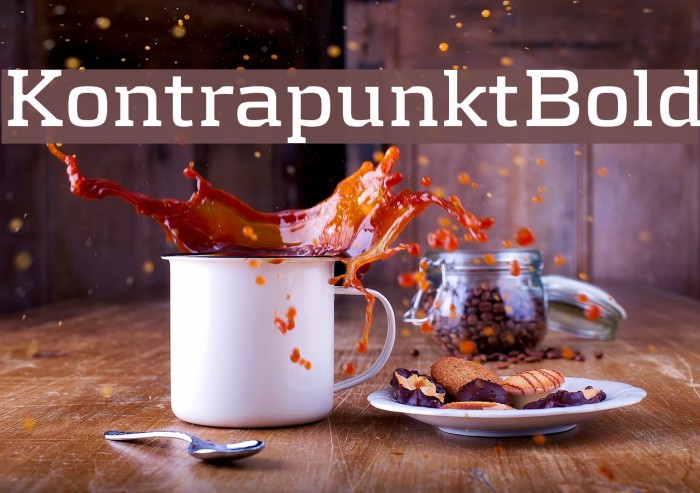 KontrapunktBold Font examples