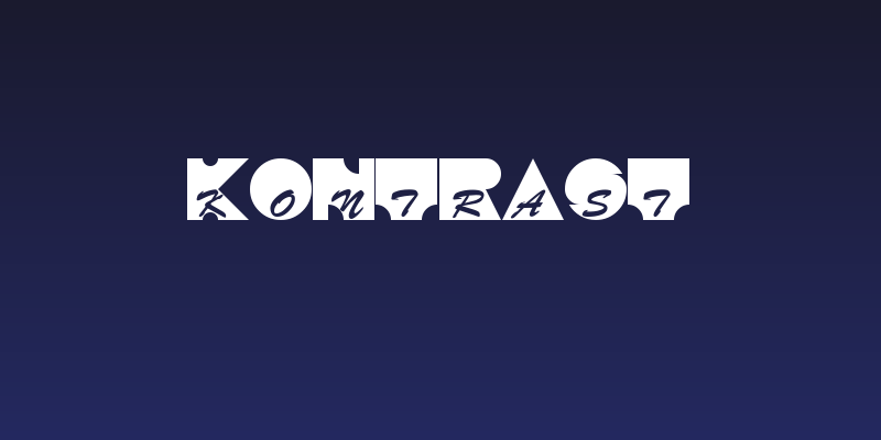 Kontrast Social Header