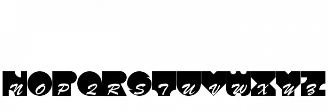 Kontrast फ़ॉन्ट लोअरकेस