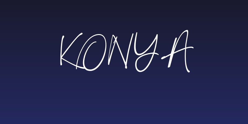 Konya Social Header