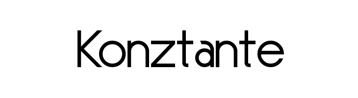 Konztante Font