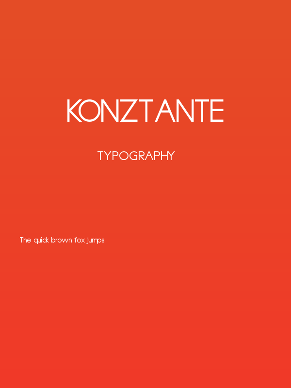 Konztante Poster