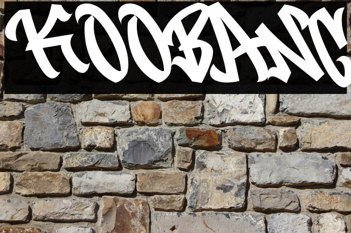 Koobang Font examples