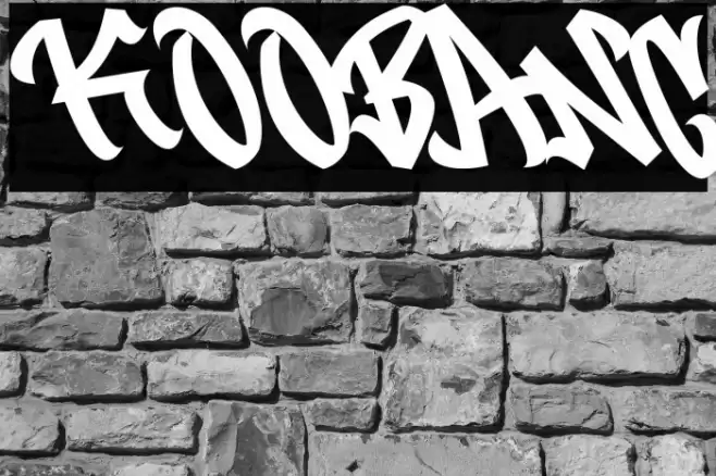 Koobang फ़ॉन्ट examples