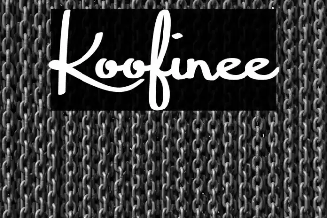 Koofinee Font examples