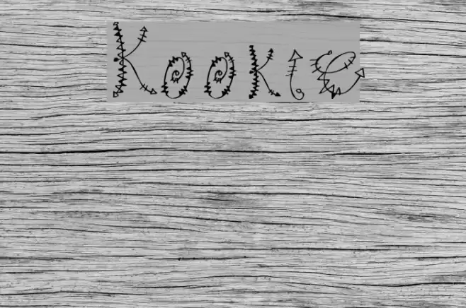 Kookie Font examples
