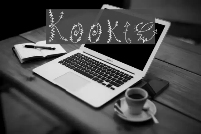 Kookie Font examples
