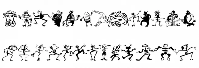Kooksters フォント 大文字