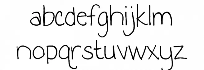 Kooky Kieran [Demo] خط أحرف صغيرة