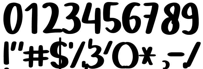 Kool Baby Font OTHER CHARS