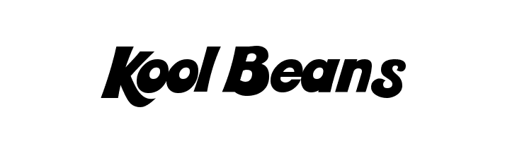 Kool Beans Font