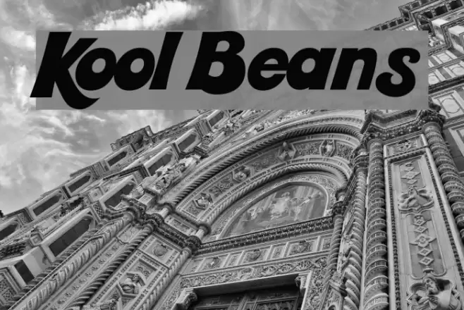 Kool Beans Font examples