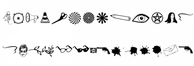 Kool Ding Font LOWERCASE
