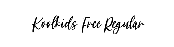 Koolkids Free Regular  Fuentes Gratis Descargar