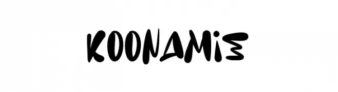 Koonamie  Frei Schriftart Herunterladen