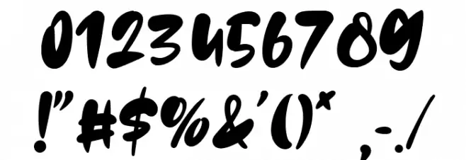 Koonamie Font OTHER CHARS