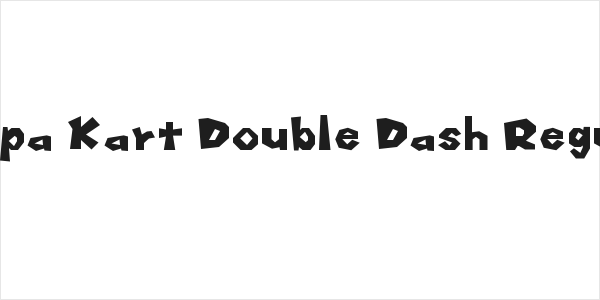 Koopa Kart Double Dash Regular Logo