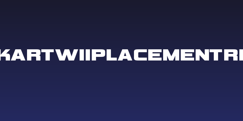 Koopa Kart Wii Placement Regular Social Header