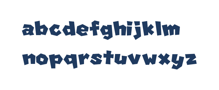 Koopa Party 10 Regular Lowercase