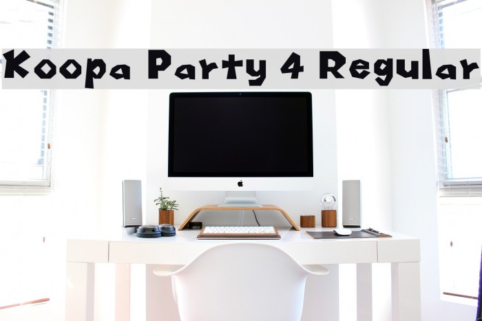 Koopa Party 4 Regular Font examples