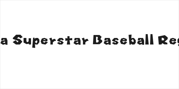 Koopa Superstar Baseball Regular Logo