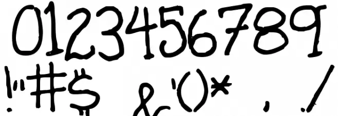 Koorear Font OTHER CHARS