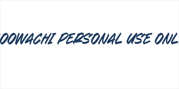 Koowachi PERSONAL USE ONLY! Logo