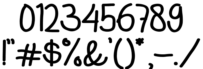 Koowalsky Font OTHER CHARS