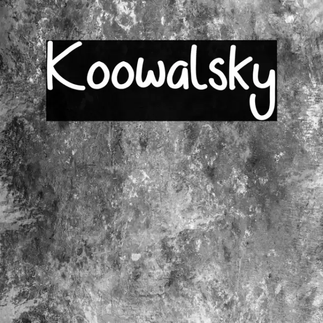 Koowalsky फ़ॉन्ट examples