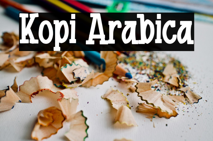 Kopi Arabica Example 3