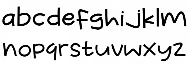 Kopi Panas फ़ॉन्ट लोअरकेस