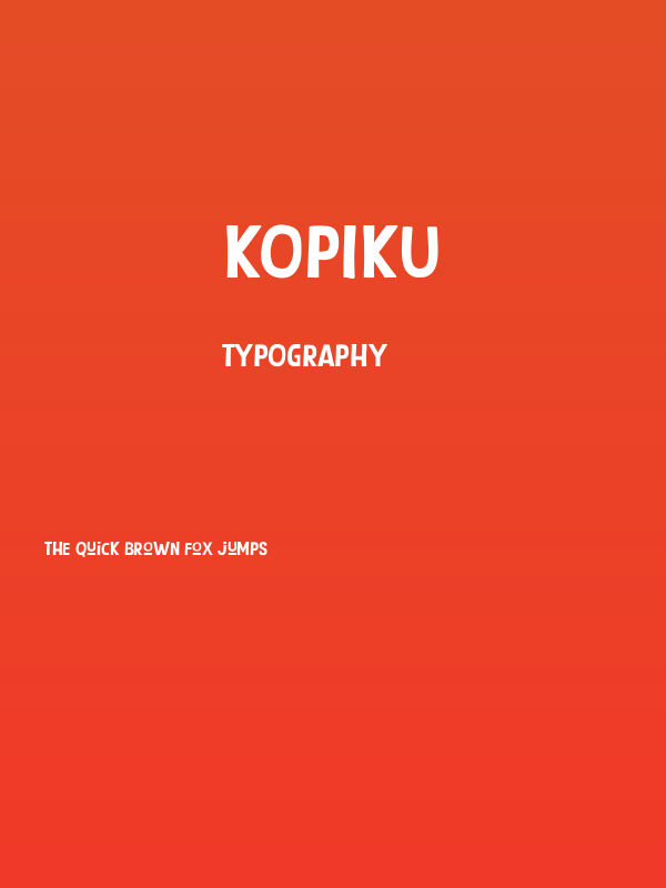 Kopiku Poster