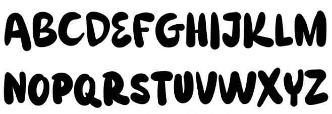 Koplok Free Trial Font UPPERCASE