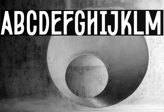 Kopodaps Font examples