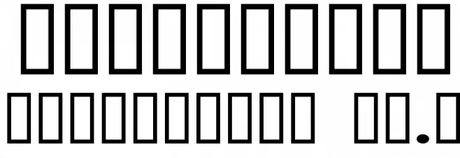 Koran Font OTHER CHARS