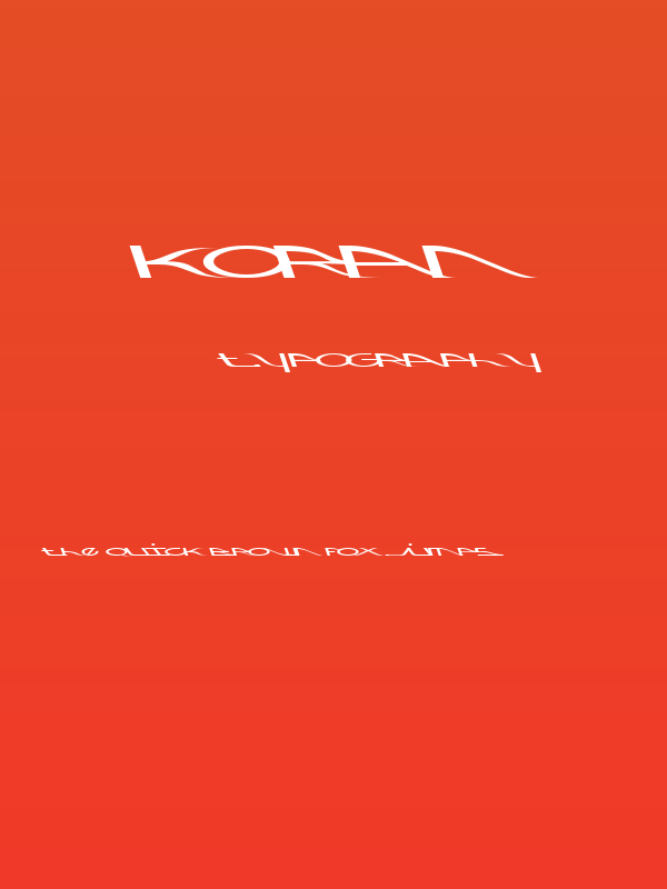 Koran Poster